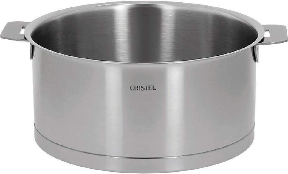 Niedrige Kasserolle, abnehmbare Griffe, Strate - Cristel - 24 cm in der Gruppe Angebote bei The Kitchen Lab (1155-16233)