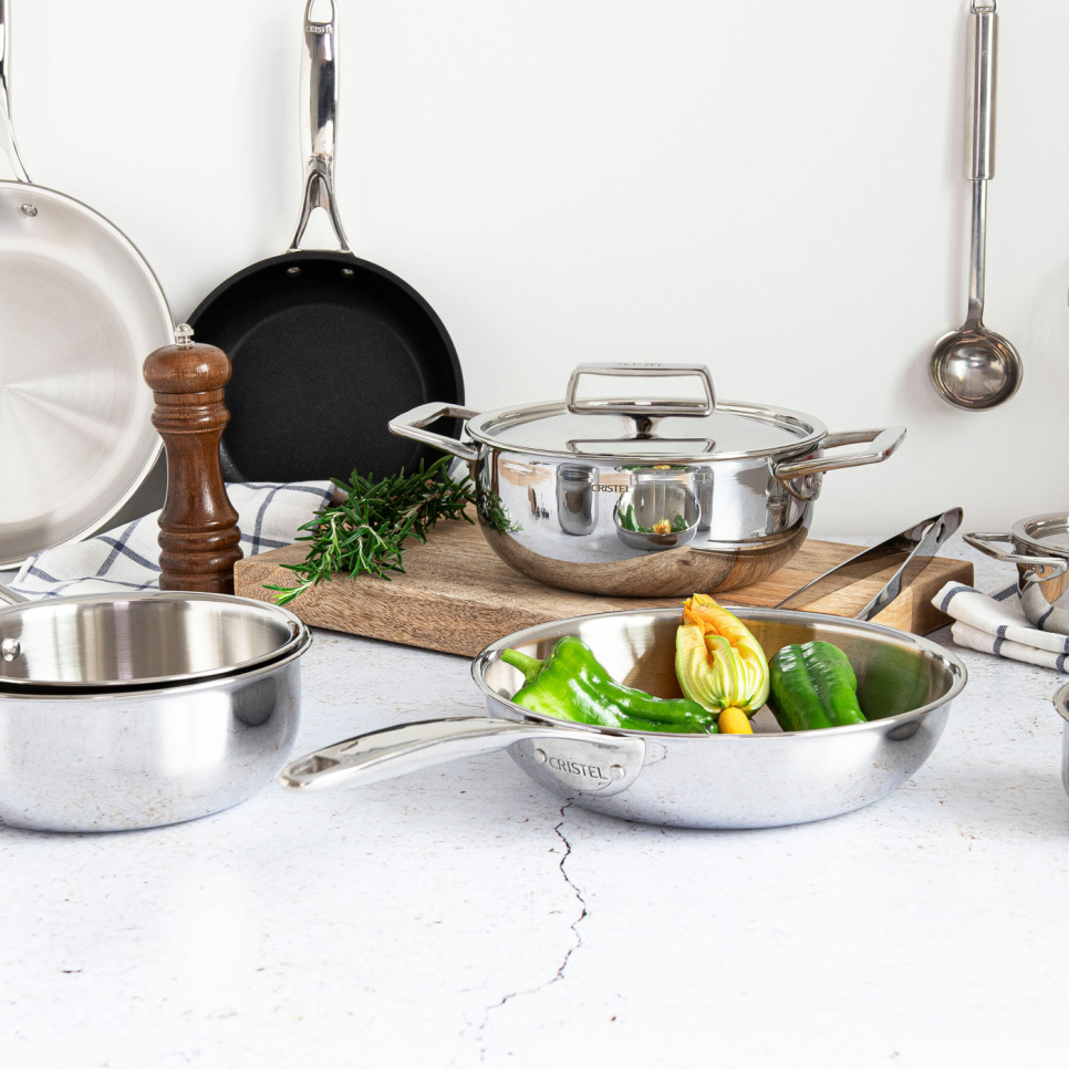 Deckel aus Edelstahl, CastelPro - Cristel