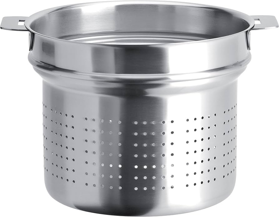 Pastaeinsatz, abnehmbare Griffe, Strate - Cristel - 24 cm in der Gruppe Kochen / Töpfe & Pfannen / Zubehör & Deckel bei The Kitchen Lab (1155-16565)