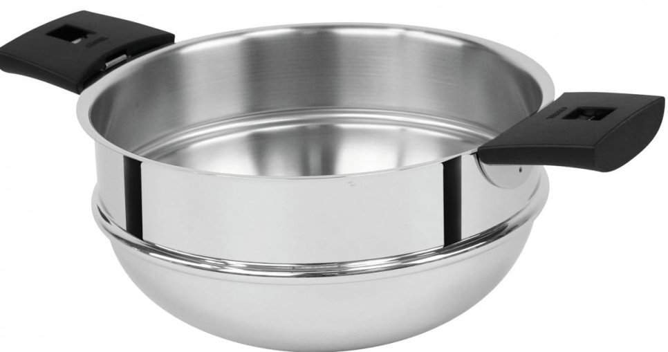 Wasserbadeinsatz, abnehmbare Griffe, Mutine - Cristel in der Gruppe Kochen / Töpfe & Pfannen / Wasserbad bei The Kitchen Lab (1155-16864)