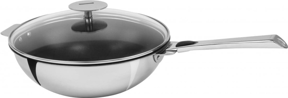 Wok, abnehmbare Griffe, Casteline - Cristel