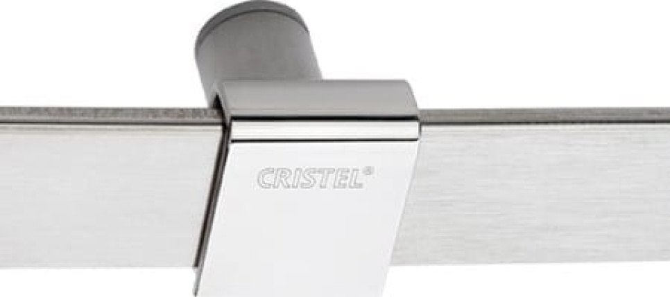 Wandaufhänger aus gebürstetem Stahl, Panoply - Cristel