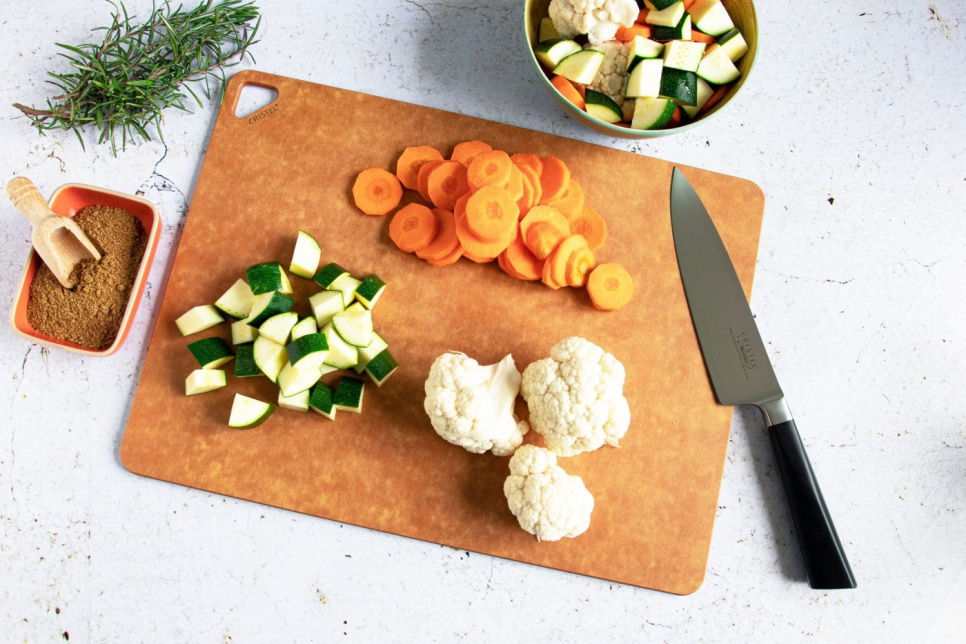 Schneidebrett aus gepresster Holzfaser - Cristel