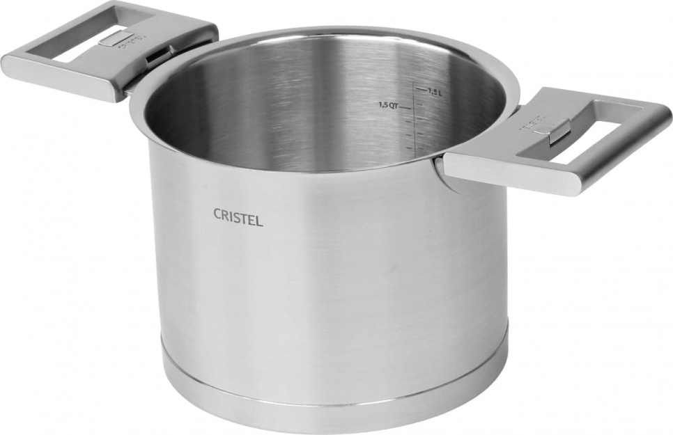 Milchkännchen 1,6 Liter mit abnehmbaren Griffen, Strate - Cristel