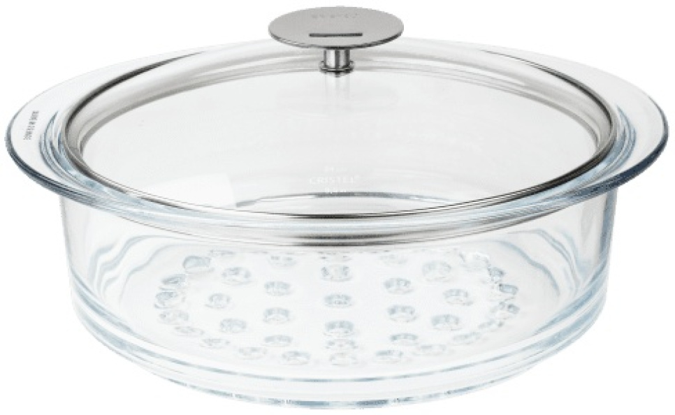 Dampfeinsatz aus Glas - Cristel in der Gruppe Kochen / Töpfe & Pfannen / Dampfgarer bei The Kitchen Lab (1155-23790)
