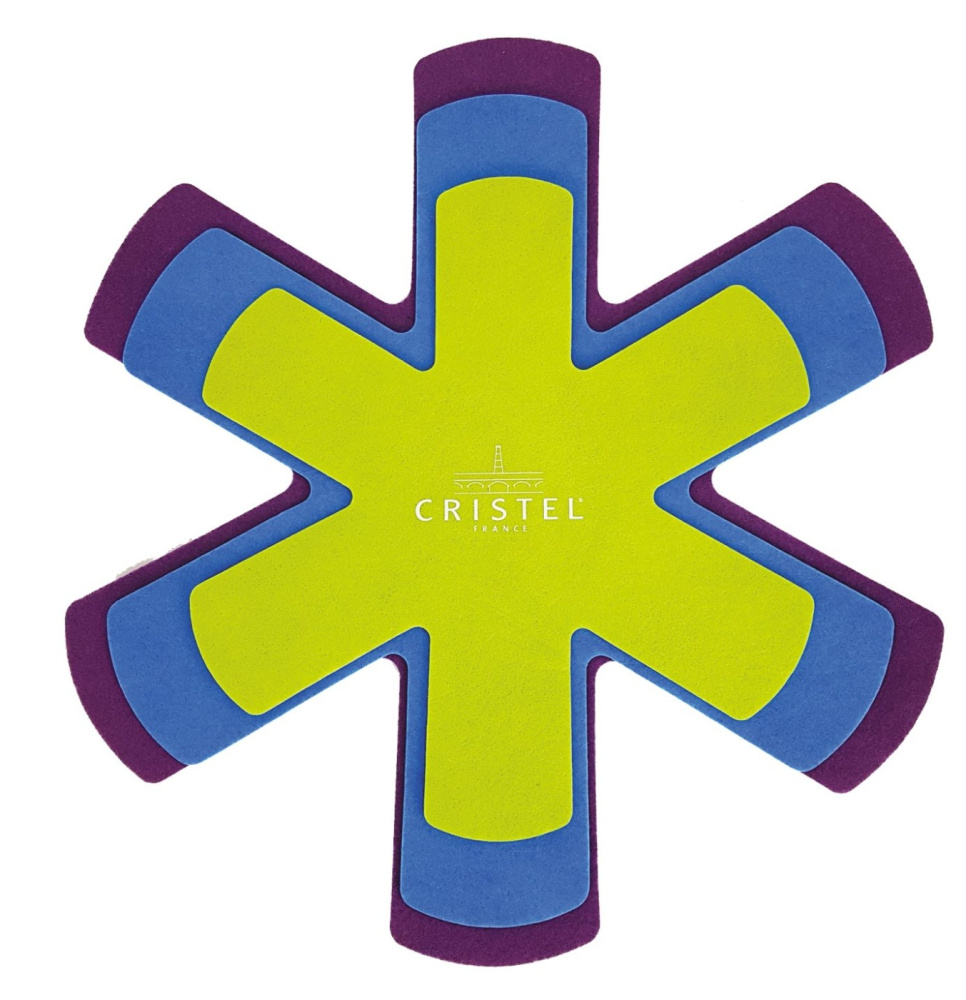 Deckel zum Stapeln Beschichteter Bratpfannen, 3er-Pack - Cristel in der Gruppe Kochen / Küchenutensilien / Aufbewahrung bei The Kitchen Lab (1155-26600)