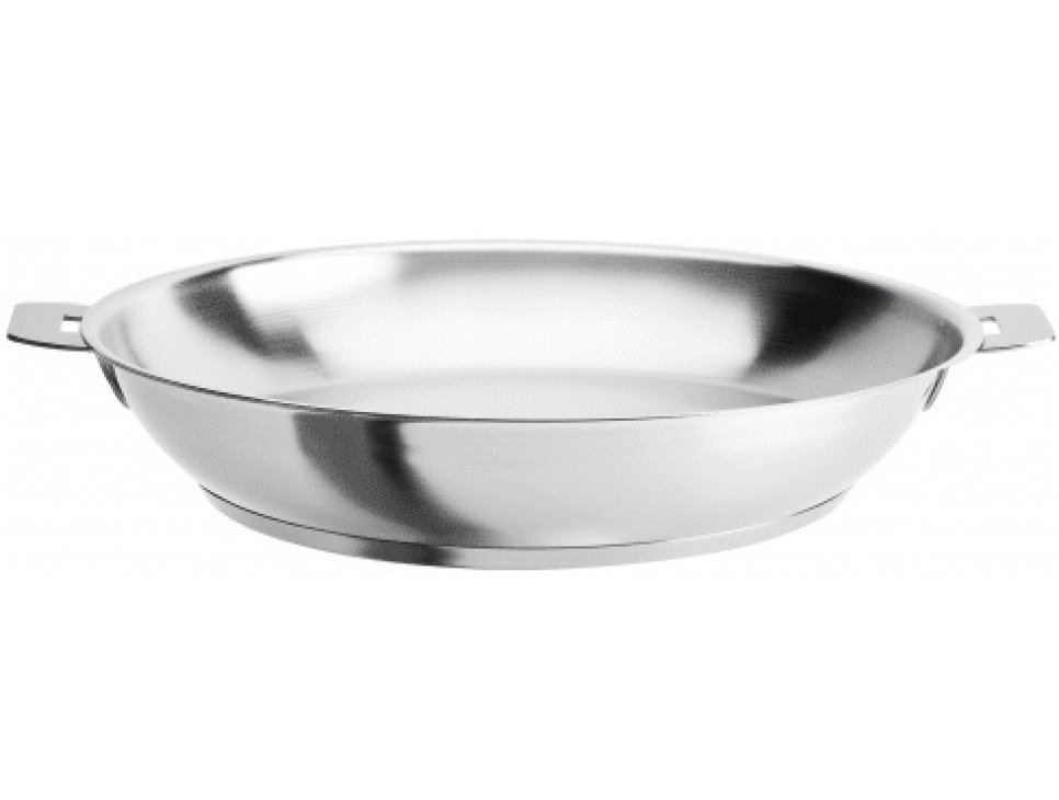 Tiefe Bratpfanne aus Edelstahl mit abnehmbarem Griff, Strate - Cristel in der Gruppe Kochen / Bratpfannen / Bratpfannen bei The Kitchen Lab (1155-26640)