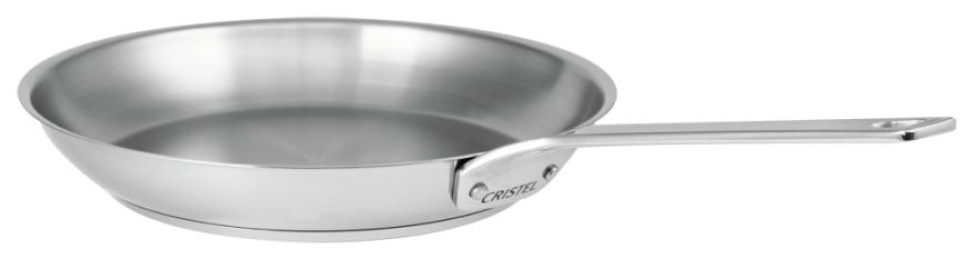 Pfanne aus gebürstetem Edelstahl, 1826 - Cristel