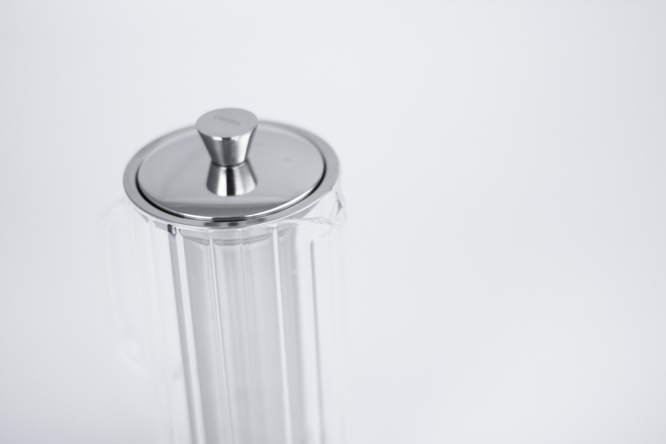 Teekanne aus Glas, Frühstück - Cristel