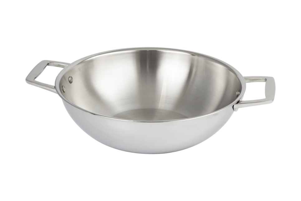 Wok-Pfanne / Servierpfanne, CastelPro - Cristel in der Gruppe Kochen / Küchenutensilien / Asiatische Küche bei The Kitchen Lab (1155-32792)