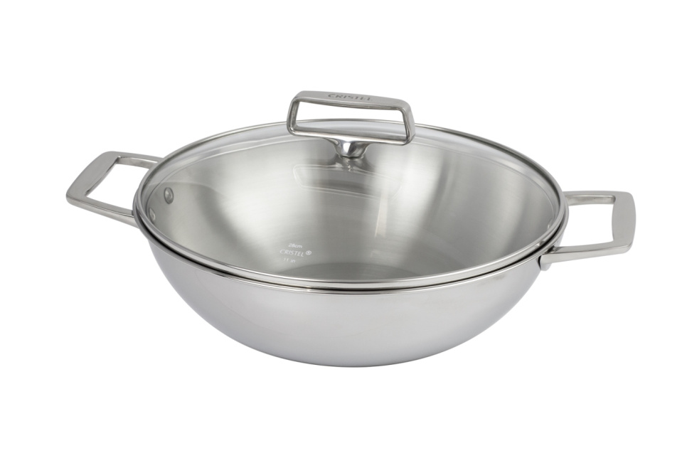 Wok-Pfanne / Servierpfanne, CastelPro - Cristel