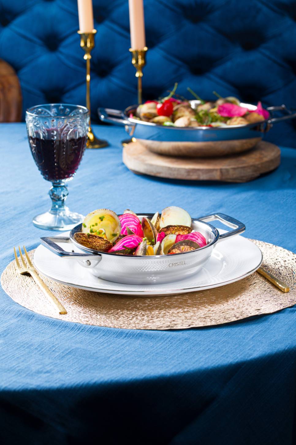 Bratpfanne / Servierpfanne, CastelPro - Cristel