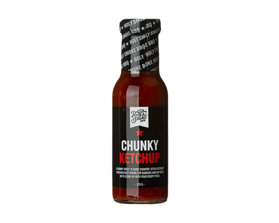 Chunky Ketchup, 270gr - Holy Smoke BBQ in der Gruppe Kochen / Kolonial bei The Kitchen Lab (1282-30388)