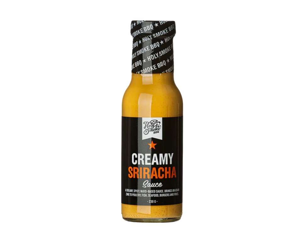 Creamy Sriracha, 230gr - Holy Smoke BBQ in der Gruppe Kochen / Kolonial bei The Kitchen Lab (1282-30391)