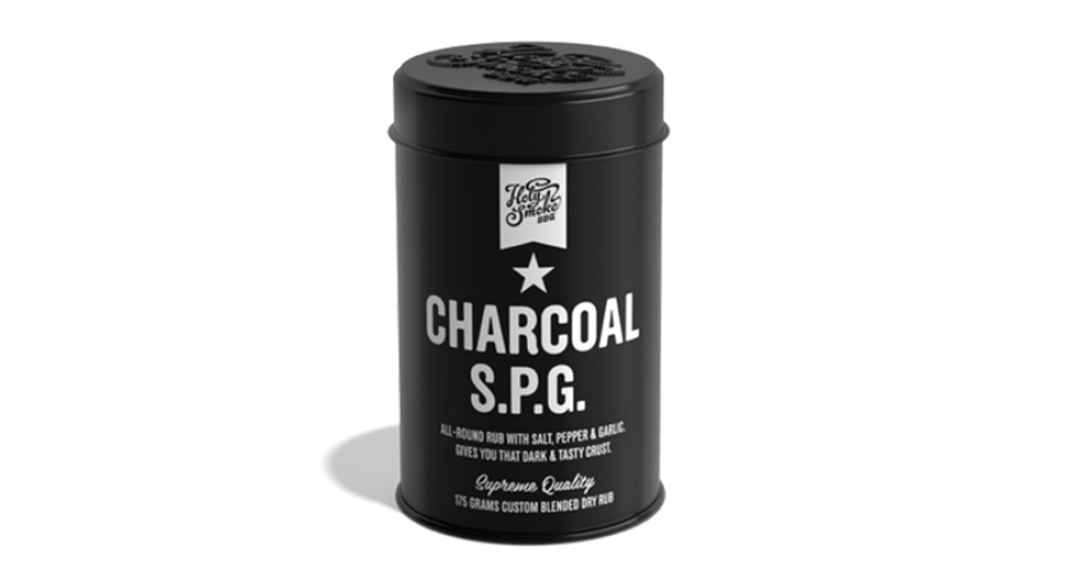 Charcoal S.P.G. Dry Rub, 100g - Holy Smoke BBQ in der Gruppe Kochen / Gewürze & Aromen bei The Kitchen Lab (1282-34904)