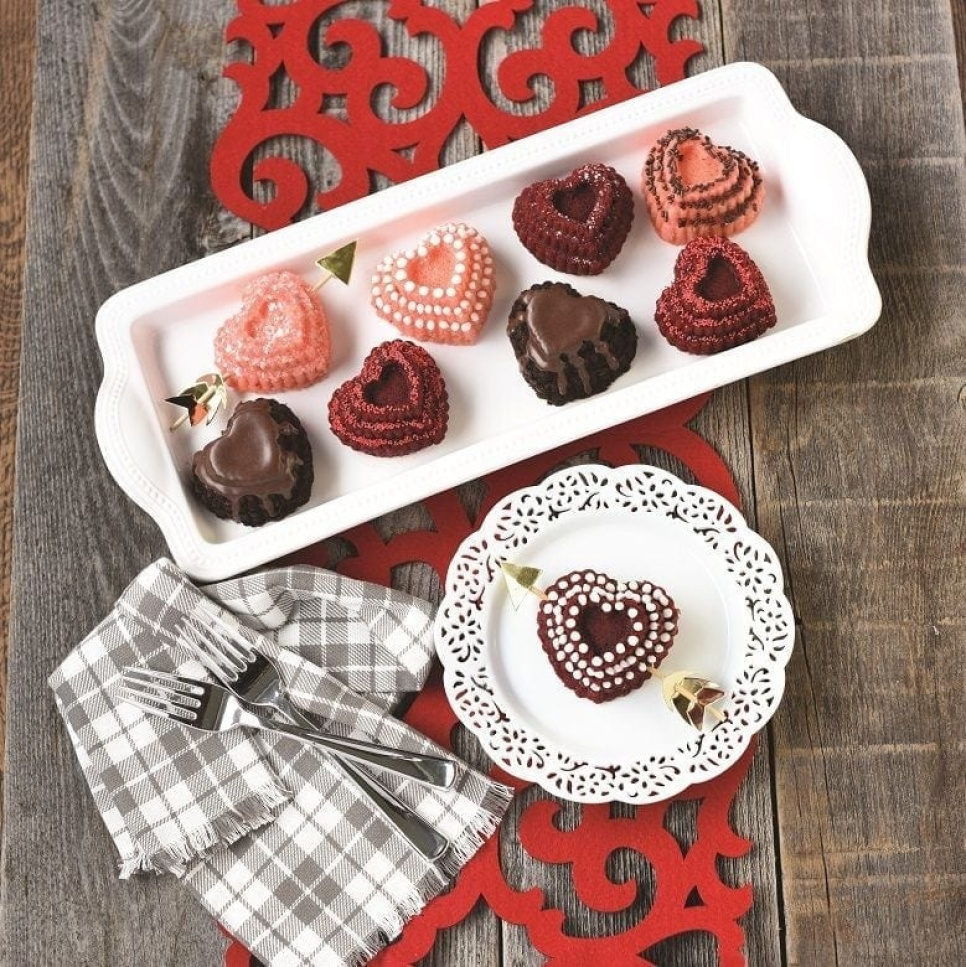Backform gestufter Herzkuchen - Nordic Ware