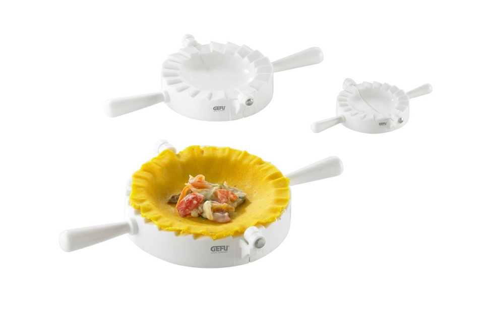Ravioli- und Teigtaschenpresse aus Kunststoff, 3er-Pack - Gefu in der Gruppe Kochen / Küchenutensilien / Asiatische Küche bei The Kitchen Lab (1316-28286)