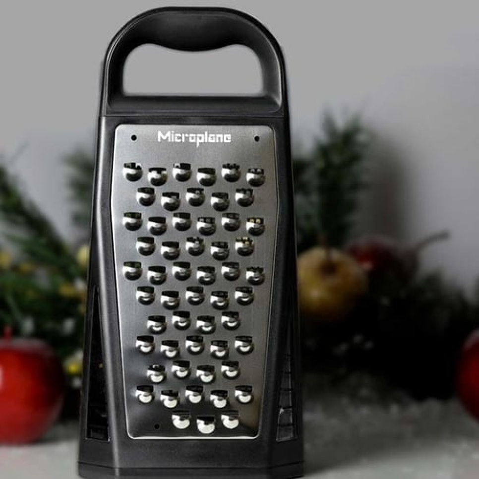 Vierseitige Kastenrippen mit Sammlung - Microplane