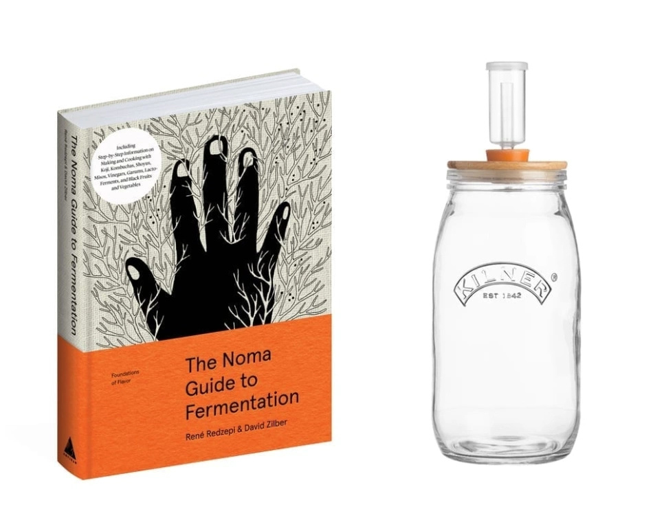 Fermentationsset und Noma‘s Buch in der Gruppe Kochen / Küchenutensilien / Flaschen & Einweckgläser bei The Kitchen Lab (1317-26933)