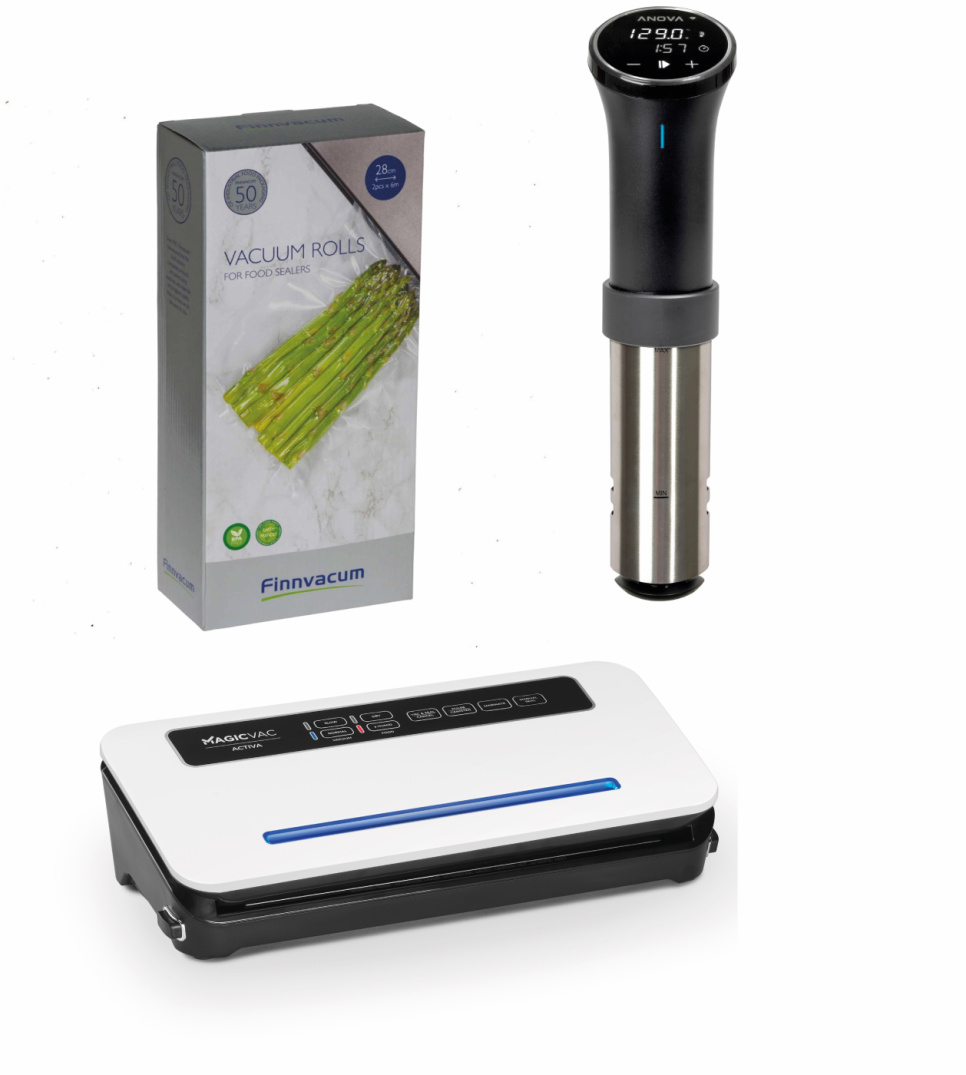Anova Precision® Cooker 3.0/Magic Vac Activa – Sous Vide-paket in der Gruppe Kochen / Sous Vide / Zirkulatoren bei The Kitchen Lab (1317-29353)