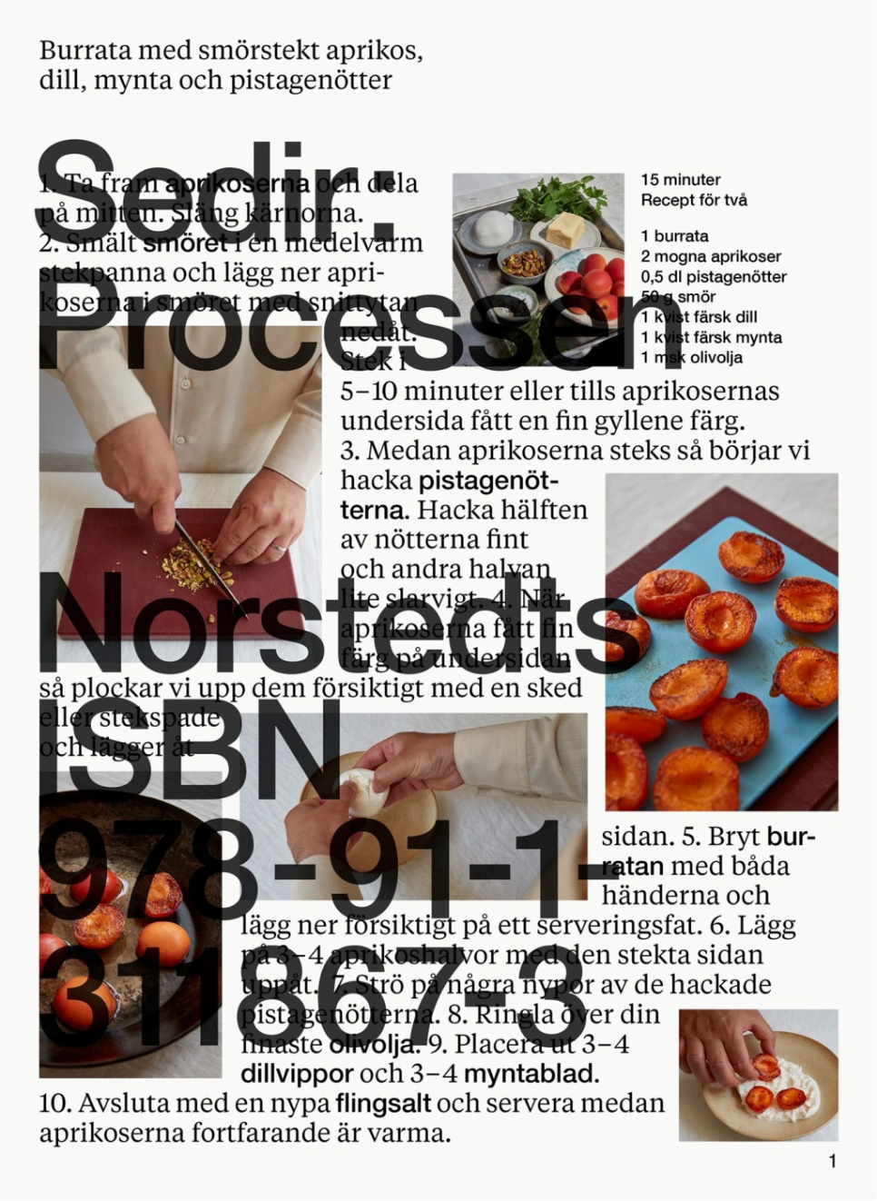 Sedir: Der Prozess von Sedir Ajeenah in der Gruppe Kochen / Kochbücher / Prominente Köche & TV-Sendungen bei The Kitchen Lab (1355-25830)