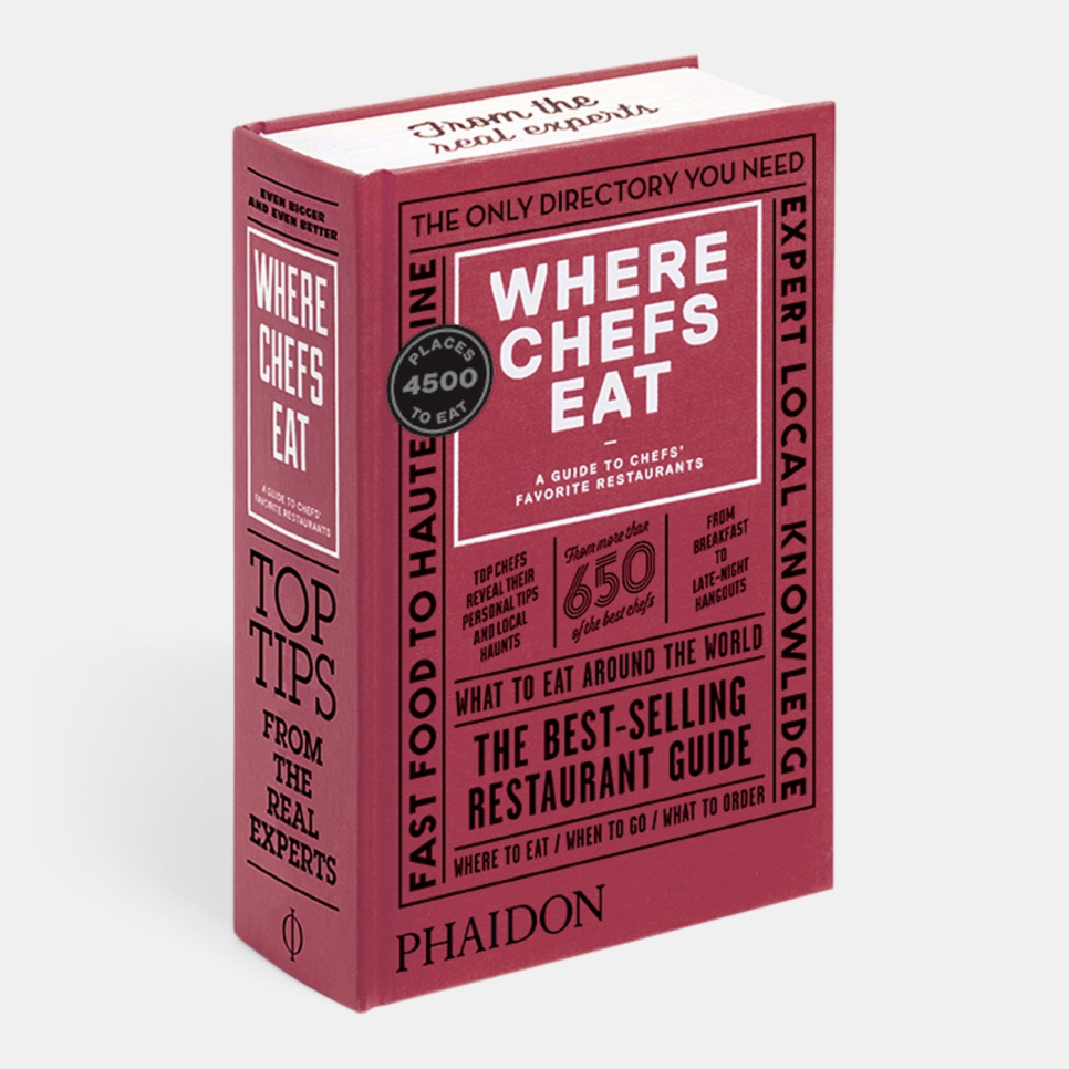 Where Chefs Eat, A Guide to Chefs Favourite Restaurants in der Gruppe Kochen / Kochbücher / Kulinarische Literatur / Guides bei The Kitchen Lab (1399-14478)
