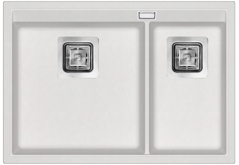 Komposit-Doppelwaschbecken - Delicia SQD150