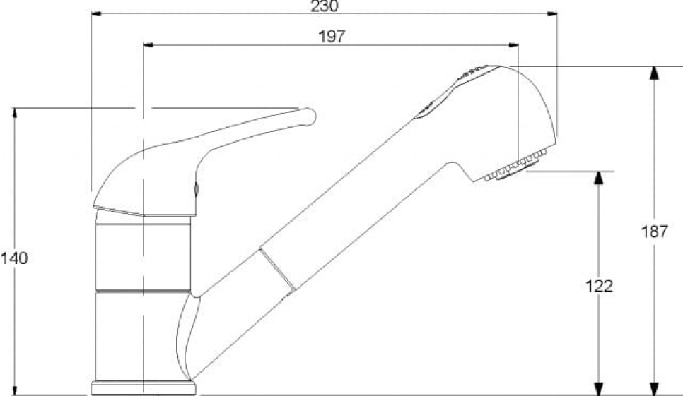 Waschtischarmatur 2581