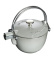 Teekanne aus Gusseisen, 1,15 Liter, Grau - Staub