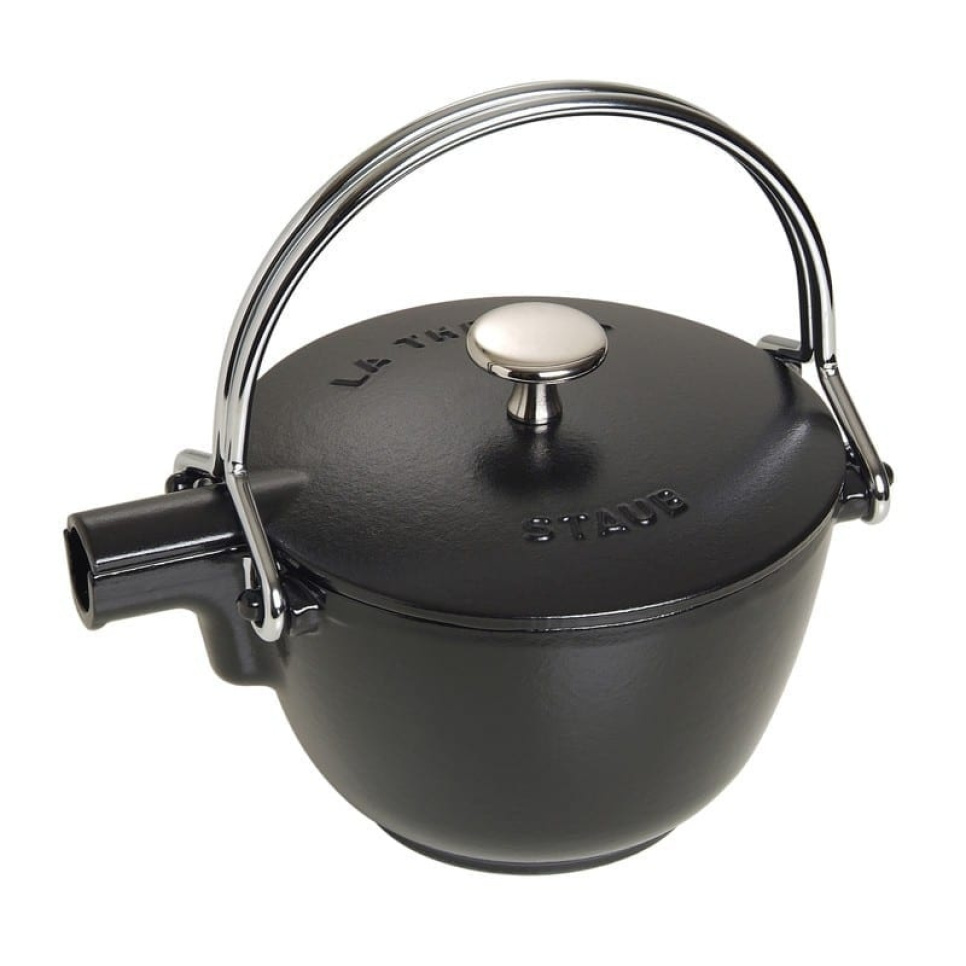 Teekanne aus Gusseisen, 1,15 Liter, Schwarz - Staub in der Gruppe Tee & Kaffee / Tee / Teekannen bei The Kitchen Lab (1418-12961)