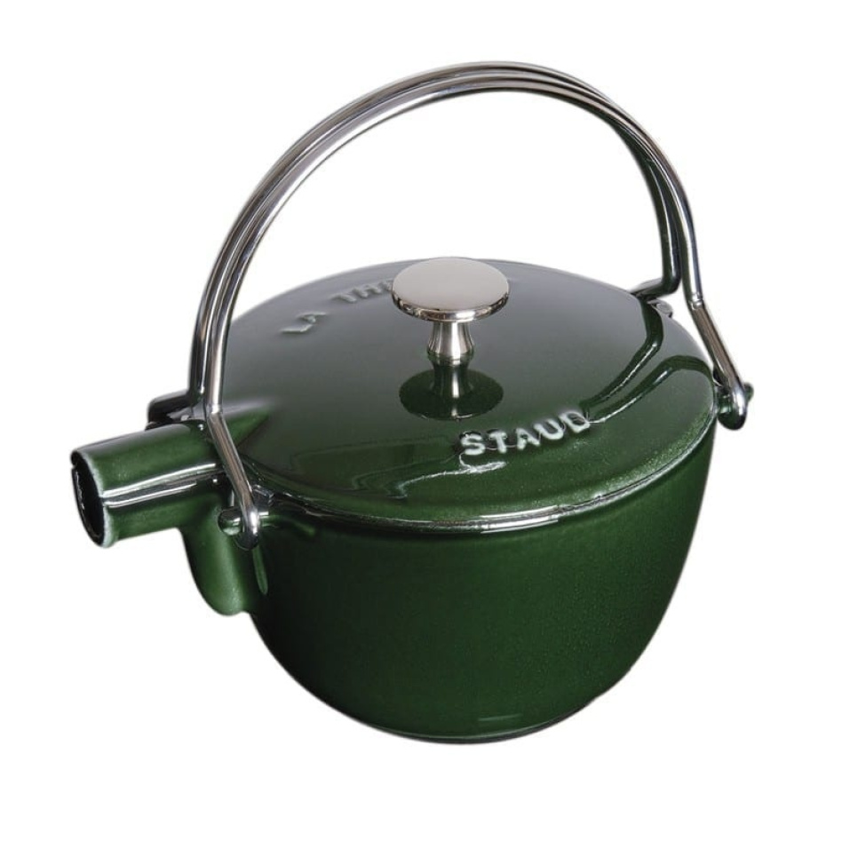 Teekanne aus Gusseisen, 1,15 Liter, grün - Staub in der Gruppe Tee & Kaffee / Tee / Teekannen bei The Kitchen Lab (1418-13028)