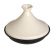 Tajine aus Gusseisen, 20 cm, Schwarz/Creme - Staub
