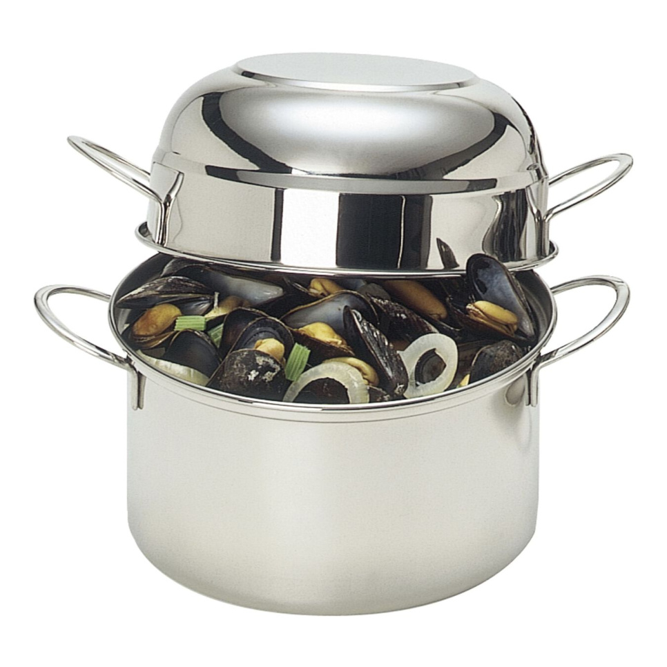 Muschelpfanne, 20 cm 3 Liter, Resto - Demeyere