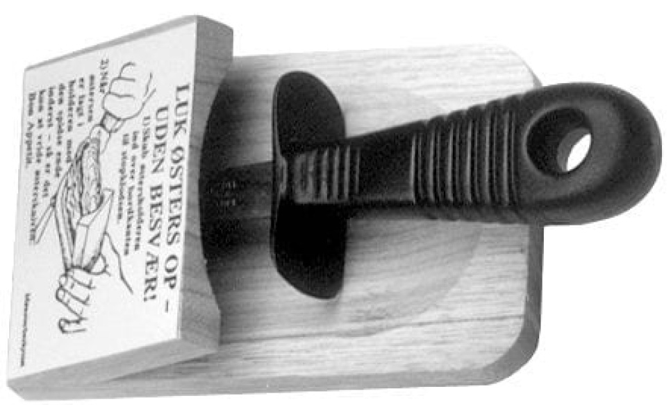 Austernmesser mit Halter - Zwilling in der Gruppe Tischgedeck / Besteck / Utensilien für Meeresfrüchte bei The Kitchen Lab (1418-15242)