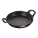 Ofenform aus Gusseisen, Schwarz - Staub