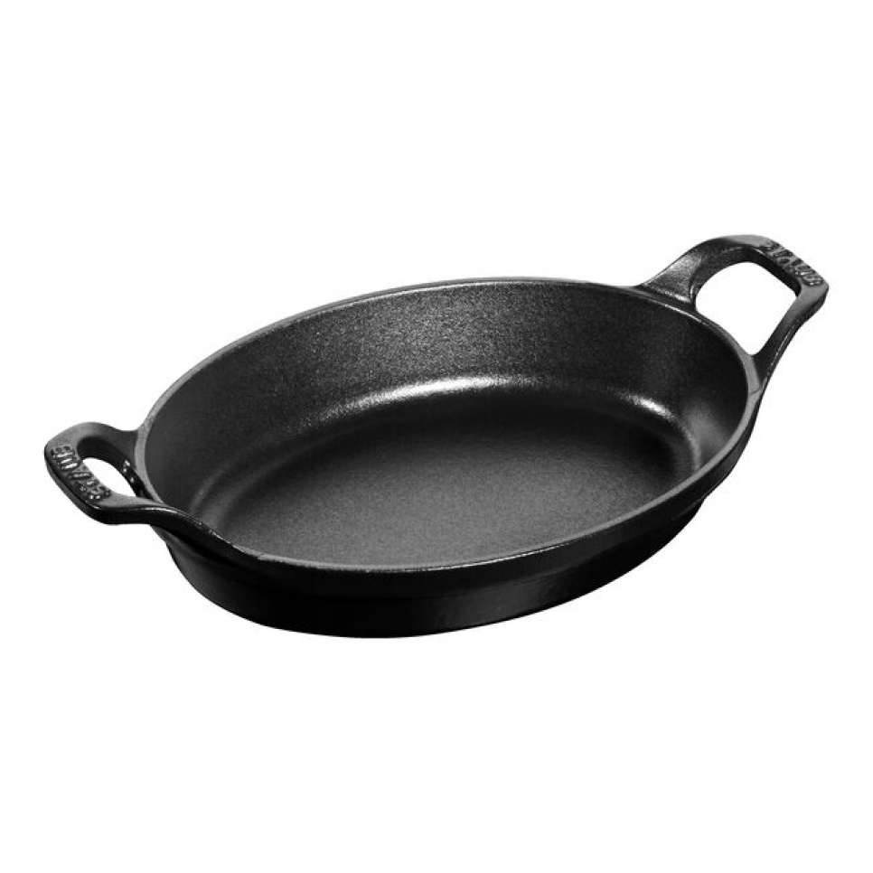 Ovale Ofenform aus Gusseisen, Schwarz - Staub in der Gruppe Kochen / Ofenformen & Gastronormbehälter / Ofenformen bei The Kitchen Lab (1418-17600)