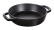 Sauteuse mit zwei Griffen, schwarz - Staub