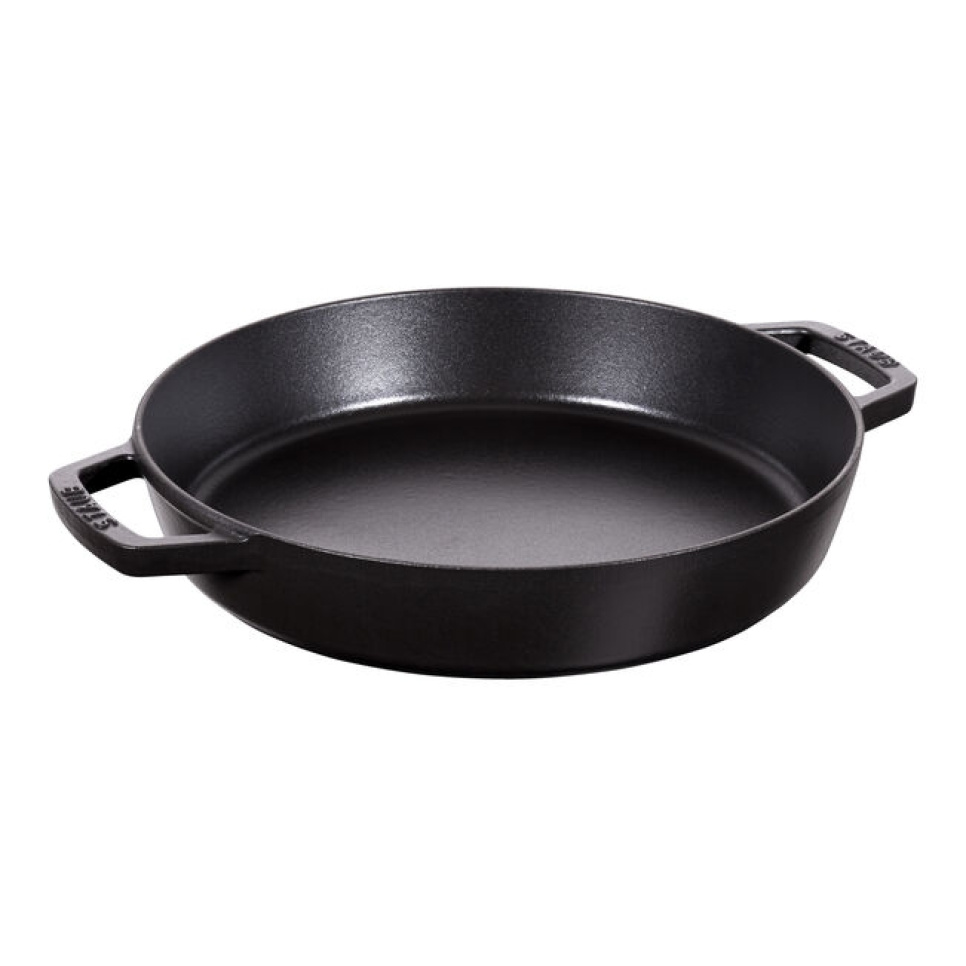 Bratpfanne mit Zwei Griffen, Schwarz - Staub in der Gruppe Kochen / Bratpfannen / Bratpfannen bei The Kitchen Lab (1418-17682)