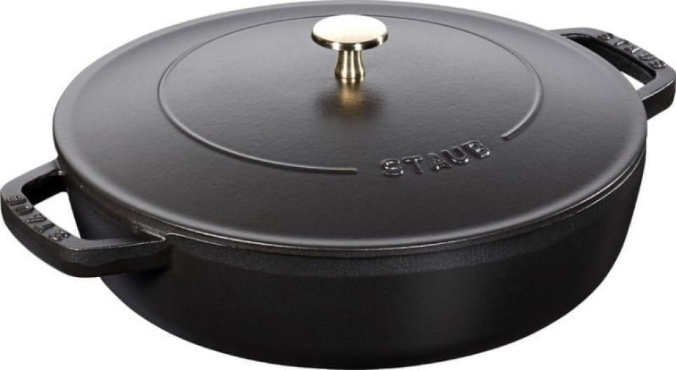 Christera Sautépfanne, Schwarz - Staub in der Gruppe Kochen / Bratpfannen / Sauteusen bei The Kitchen Lab (1418-24304)