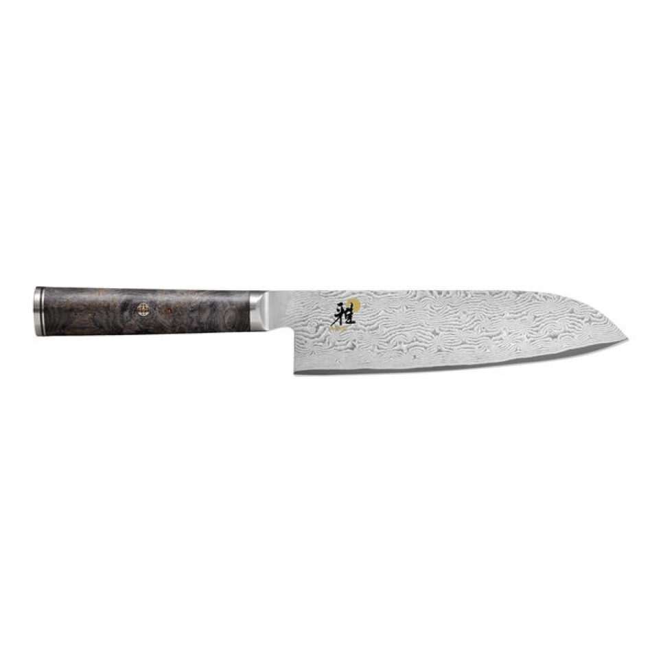 Santoku 18 cm, 5000 MCD 67 mit Griff aus Schwarzem Ahorn - Miyabi in der Gruppe Kochen / Küchenmesser / Santoku-Messer bei The Kitchen Lab (1418-27393)