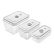 Vakuumbox aus Borosilikatglas, Fresh & Save, 3er-Pack - Zwilling