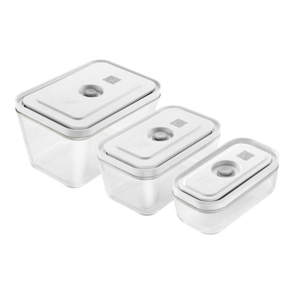 Vakuumbox aus Borosilikatglas, Fresh & Save, 3er-Pack - Zwilling in der Gruppe Kochen / Küchenutensilien / Aufbewahrung bei The Kitchen Lab (1418-27400)