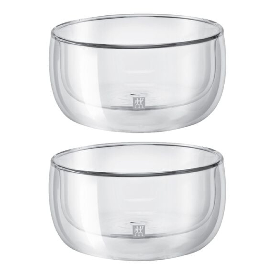 Glas-Coupe/Dessert-Schüssel in Doppelwandglas, 280 ml, 2-Pack, Sorrent - Zwilling in der Gruppe Tischgedeck / Teller, Schüsseln & Schalen / Schüsseln bei The Kitchen Lab (1418-27411)