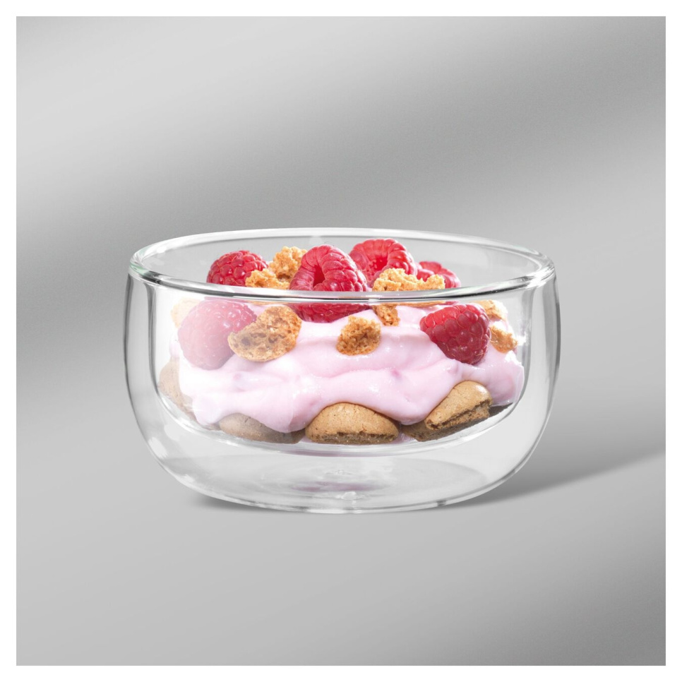 Glas-Coupe/Dessert-Schüssel in Doppelwandglas, 280 ml, 2-Pack, Sorrent - Zwilling