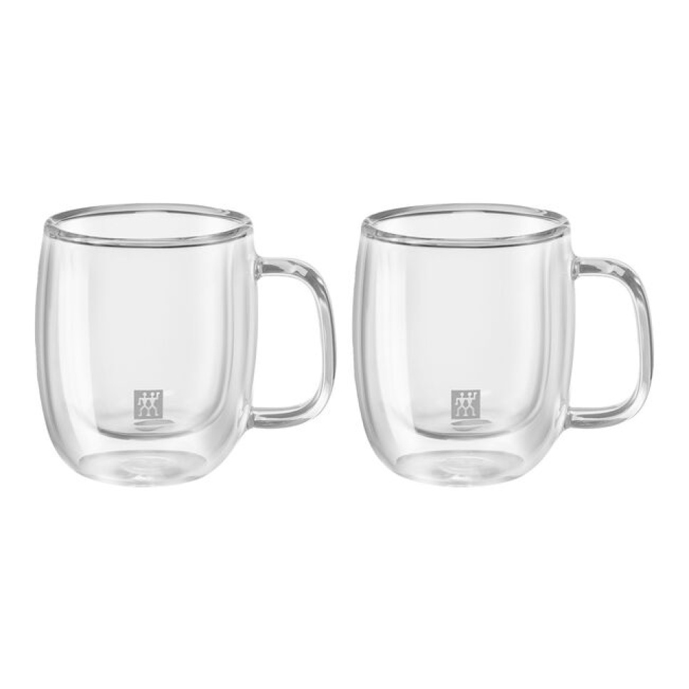 Espressotasse aus Doppelwandigem Glas, 2er-Pack, Sorrento - Zwilling in der Gruppe Tee & Kaffee / Kaffeezubehör / Kaffeetassen bei The Kitchen Lab (1418-27412)