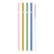 Glasstrohhalme in Verschiedenen Farben, Sorrento, 4er-Pack - Zwilling