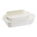 Rechteckige Backformen, 2er-Pack, 20x16cm und 27x20cm - Staub