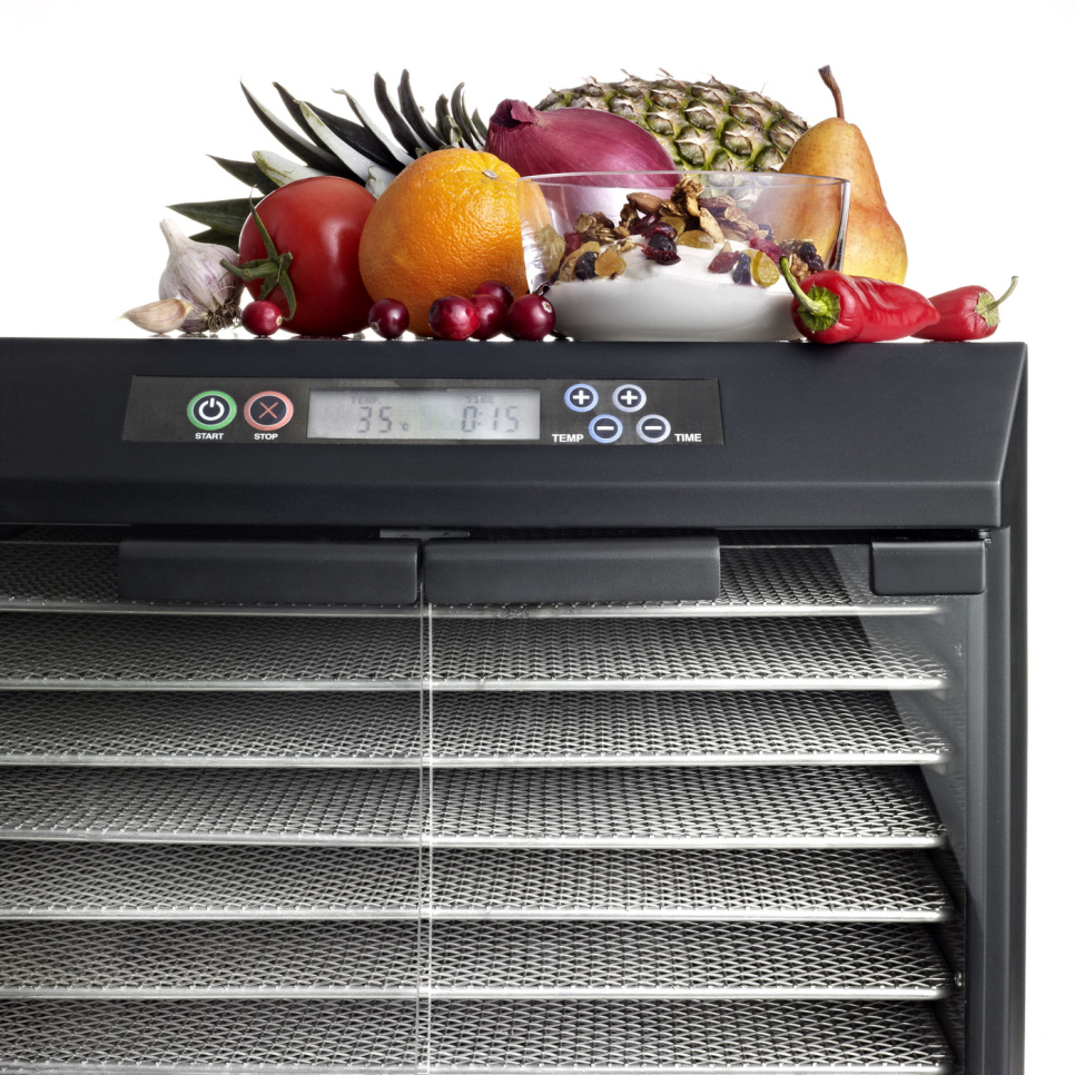 Edelstahl-Trockenschrank PRO EXC10EL, 10 Tabletts - Excalibur