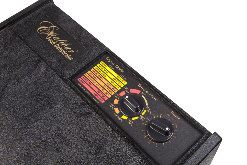 Trockenschrank mit 9 Tabletts 4926T, Schwarz/Schwarz - Excalibur