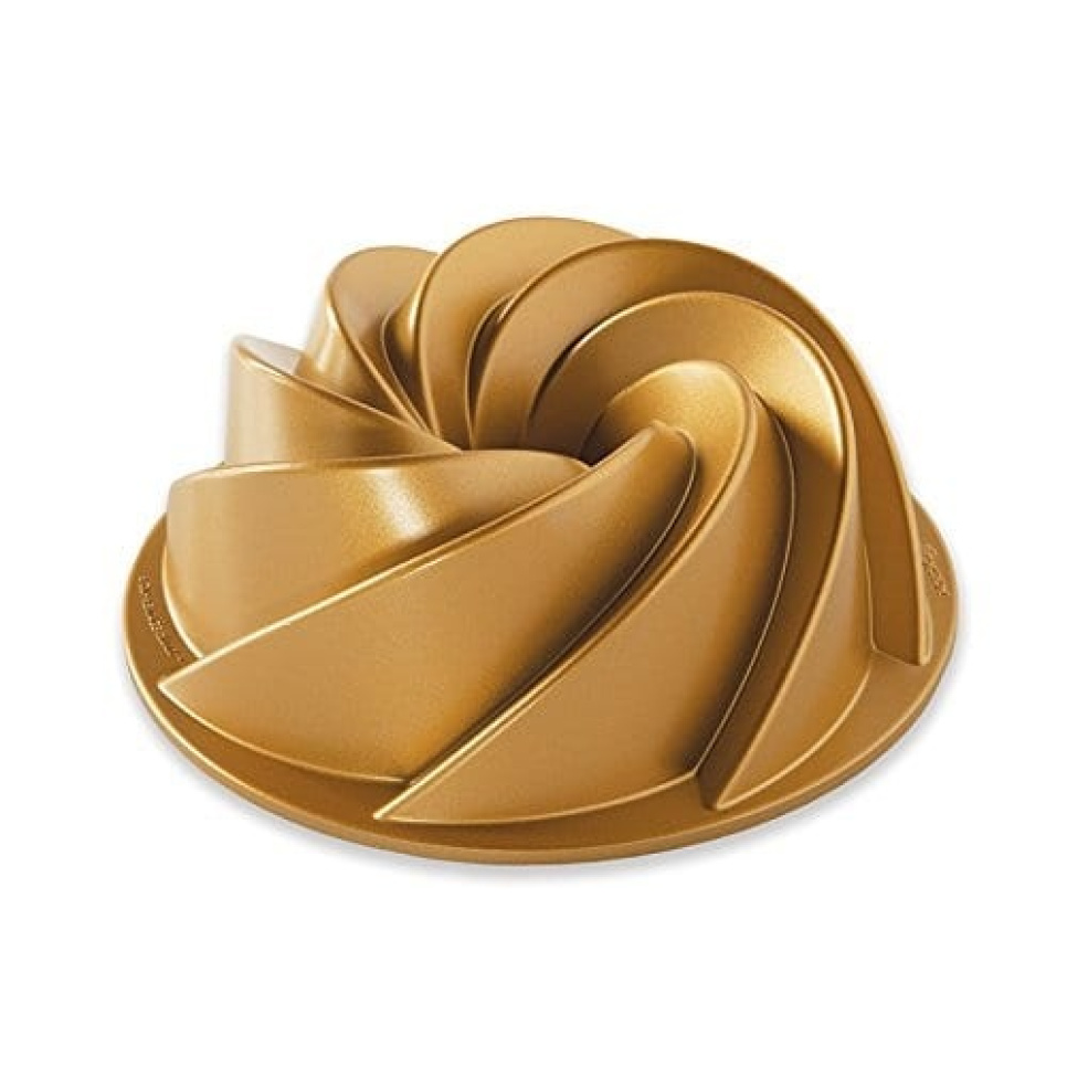 Backform Heritage Bundt, goldfarben - Nordic Ware in der Gruppe Backen / Backformen / Kuchenformen bei The Kitchen Lab (1422-22333)